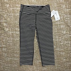 NWT athleta stripes chaturanga capri